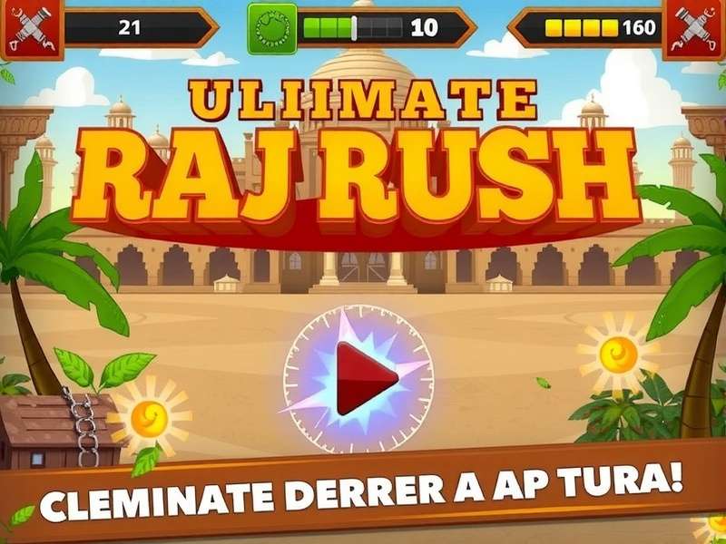 Ultimate Raj Rush Game Screenshot